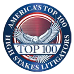 America's Top 100 - High Stakes Litigation badge