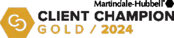 Client Champion Gold 2024 badge