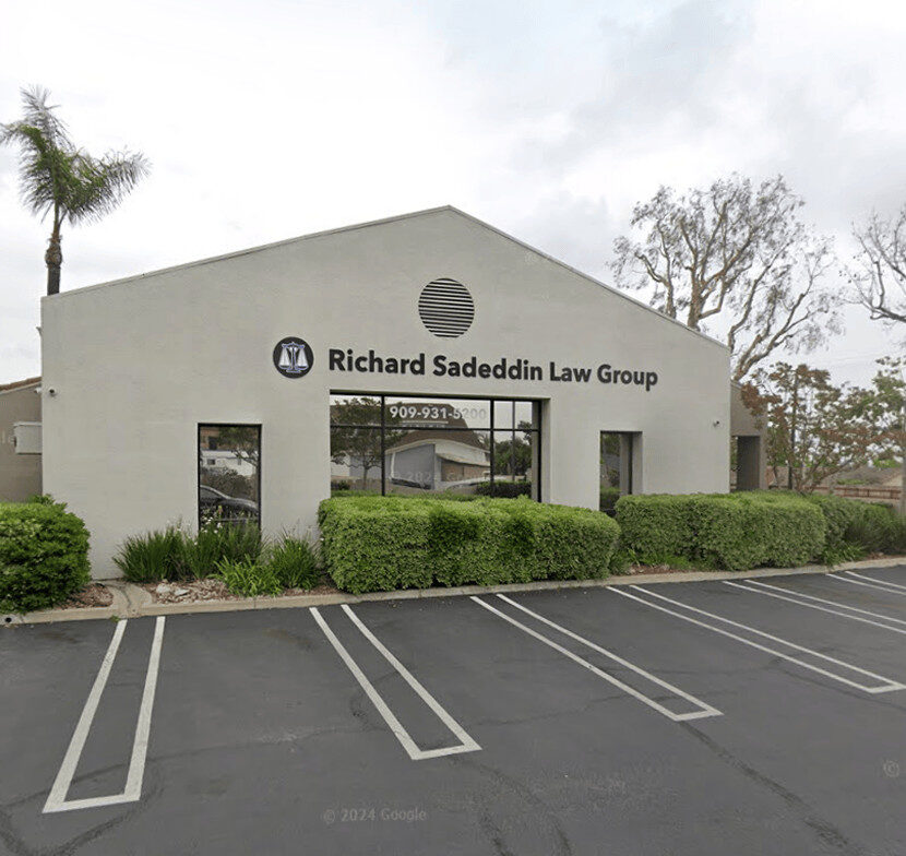 Front of office building